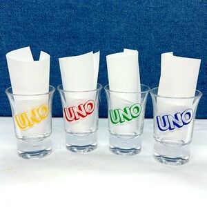 Replacement Shot Glasses for Drunk UNO Adult Game NWOT